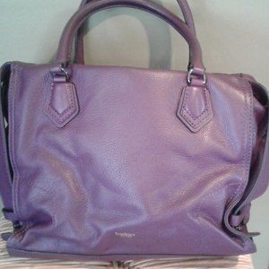 Botkier Purple Leather Satchel